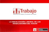 LA FISCALIZACIÓN LABORAL DE LOS TRABAJADORES DEL HOGAR 1.