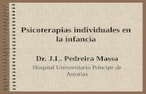 Psicoterapias individuales en la infancia Dr. J.L. Pedreira Massa Hospital Universitario Príncipe de Asturias.