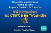 Universidad Interamericana Recinto de Ponce Programa Graduado de Educación Presentado por: Enivette Rosa Rodríguez Comenzar.