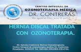 Dr. Antonio Contreras Berroa Ozonoterapeuta. Centro Integral de ozonoterapia medica Dr. Contreras. Presidente. ASDOOT. Tel. 809-686-3902/809-258-4744.