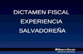 DICTAMEN FISCAL EXPERIENCIA SALVADOREÑA DICTAMEN FISCAL EXPERIENCIA SALVADOREÑA.