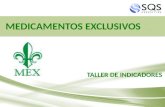 Your Logo MEDICAMENTOS EXCLUSIVOS TALLER DE INDICADORES.