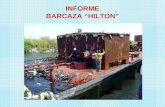 INFORME BARCAZA “HILTON”. Inspecciones Realizadas: Estructural Submarina.