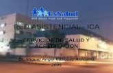RED ASISTENCIAL - ICA SERVICIOS DE SALUD Y ACREDITACION Dr. Miguel Angel Vasquez Anicama 2005.