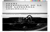 Bases XXXVI Nit Literària Andorrana - Premis