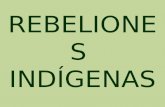Rebeliones Indgenas Siglo XVIII