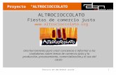 Consorzio abn a&b Network sociale1 Proyecto ALTROCIOCCOLATO ALTROCIOCCOLATO Fiestas de comercio justo  Una herramienta para crear.