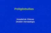 Poliglobulias Hospital de Clínicas División Hematología.