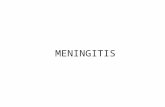 MENINGITIS. Meningitis : es la inflamación de la leptomeninge- aranoides y piamadre Meningoencefalitis : proceso con mayor compromiso cerebral y alteración.