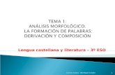 Lengua castellana y literatura – 3º ESO Carmen Andreu - IES Miguel Catalán1.
