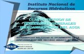 CUARTA REUNION DE DIRECTORES GENERALES IBEROAMERICANOS DEL AGUA EXPERIENCIAS RELATIVAS AL INCREMENTO DE LA DISPONIBILIDAD DEL RECURSO HIDRICO EN CUBA Instituto.