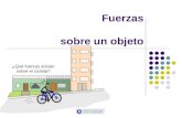 Fuerzas sobre un objeto ¿Qué fuerzas actúan sobre el ciclista?