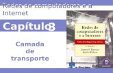 Capítulo 3 Redes de computadores e a Internet Camada de transporte.