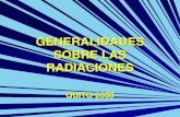 Generalidades Sobre Las Radiaciones 2008
