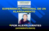 EXPERIENCIA PERSONAL DE UN ALARGAMIENTO POR ALEXIS FUENTES POR ALEXIS FUENTES(ACONDROPLÁSICO)
