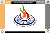 Www.conade.gob.mx Olimpiada Nacional 2009.  Olimpiada Nacional 2009 Introducción La Olimpiada Nacional, durante 13 años ha sido el semillero.