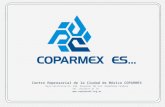 COPARMEX es… Centro Empresarial de la Ciudad de México COPARMEX Baja California No. 284, Despacho 702 Col. Hipódromo Condesa Tel. 91122517.