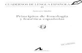 Principios de fonética y fonología españolas - Quilis