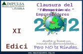 El sábado 08 de Septiembre, IMPULSA Puebla llevó a cabo la Ceremonia de Entrega de Reconocimientos del Programa Formación Regional de Emprendedores,