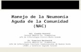 Manejo de la Neumonía Aguda de la Comunidad (NAC) Dra. Claudia Pensotti Centros Médicos Dr. Stamboulian Jefa de Infectología Clínica Monte Grande Dr. Francisco.