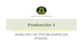 Producción 1 ANÁLISIS DE PROBLEMAS DE POZOS. Producción 1 Análisis de Problemas de Pozos PRODUCTORES: - BAJA TASA DE PRODUCCIÓN. - ALTA PRODUCCIÓN DE.