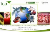 PROSPERIDAD PARA TODOS MinAgricultura Ministerio de Agricultura y Desarrollo Rural FACILITACION COMERCIO INTERNACIONAL PRODUCTOS AGROPECUARIOS EXPOLOGISTICA.