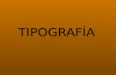 TIPOGRAFÍA. Se entiende por fuente tipográfica al estilo o apariencia de un grupo completo de caracteres, números y signos, regidos por características.