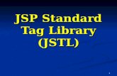 1 JSP Standard Tag Library (JSTL). 2 JSTL Objetivo: Objetivo: Simplificar y agilizar el desarrollo de aplicaciones web Simplificar y agilizar el desarrollo.