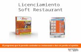 Licenciamiento Soft Restaurant El programa que le permite controlar su restaurante o bar sin perder el apetito.