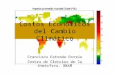 Costos Económicos del Cambio Climático Francisco Estrada Porrúa Centro de Ciencias de la Atmósfera, UNAM.