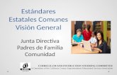 Estándares Estatales Comunes Visión General Junta Directiva Padres de Familia Comunidad CURRICULUM AND INSTRUCTION STEERING COMMITTEE A Committee of the.