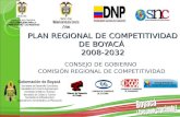 Plan_regional_de Competitividad 2008-2032 Consejo