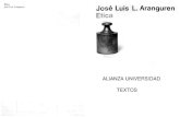 Ética José Luis López Aranguren