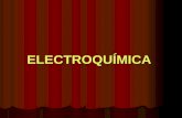 ELECTROQUÍMICA. ELECTROQUÍMICA ELECTROQUÍMICA Estudia los cambios químicos que produce una corriente eléctrica y la generación de electricidad mediante.
