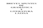 Breves Apuntes de Latin