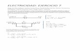 Ejercicio 7 - Electricidad (condensadores)
