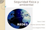 Seguridad física y ambiental Tema 1 SAD Vicente Sánchez Patón I.E.S Gregorio Prieto.