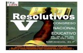 RESOLUTIVOS DEL V CONGRESO NACIONAL DE EDUCACIÓN CNTE