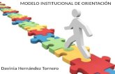 Modelo institucional de orientación