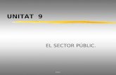 9. el sector públic.
