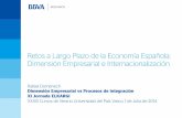 Retos a Largo Plazo de la Economía Española: Dimensión Empresarial e Internacionalización