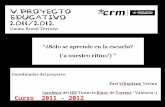 V Proyecto Educativo 2011-12 Caixa Rural Torrent