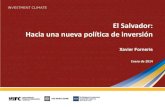 El Salvador, hacia una nueva politica de inversion - Xavier Forneris