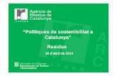 Polítiques de sostenibilitat a Catalunya: residus