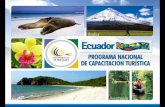 Programa Nacional de Capacitacion Turistica - MINTUR