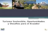 Turismo sostenible, oportunidades y desafios para el Ecuador