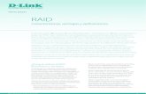 Características y aplicaciones de RAID