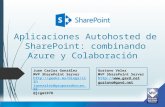 Aplicaciones Autohosted de SharePoint: combinando Azure y Colaboración