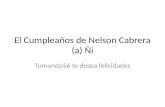 El Cumpleaño De Nelson Cabrera