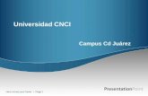 Presentacion CNCI